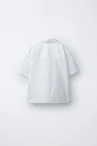 CHEMISE DOBBY BRODÉE