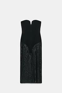 TULLE BODYSUIT DRESS