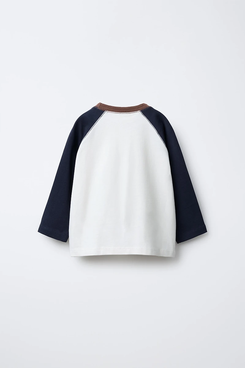 T-SHIRT À MANCHES RAGLAN