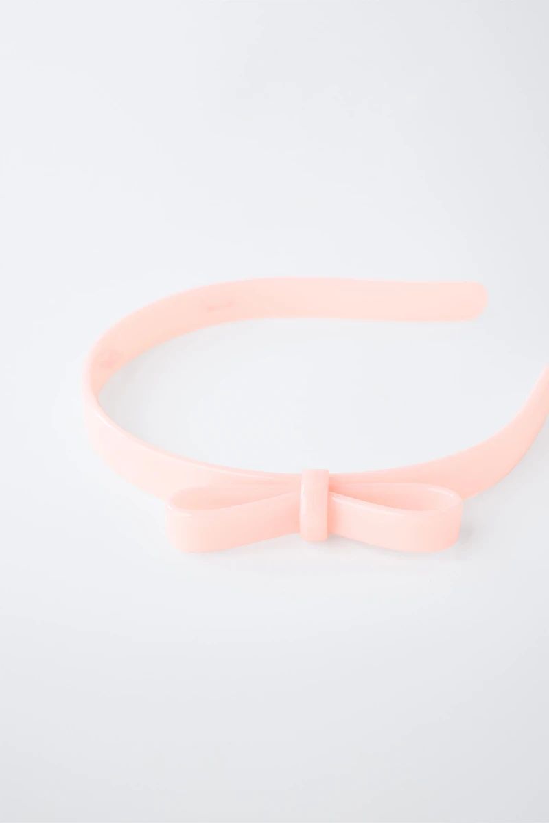 ACETATE BOW HEADBAND