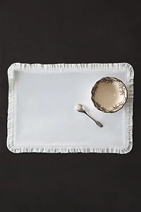 SET DE TABLE RECTANGULAIRE VOLANT