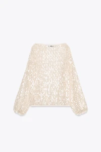 ZW COLLECTION SEQUIN TOP