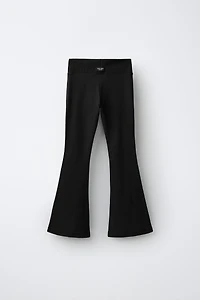 PLAIN FLARE LEGGINGS