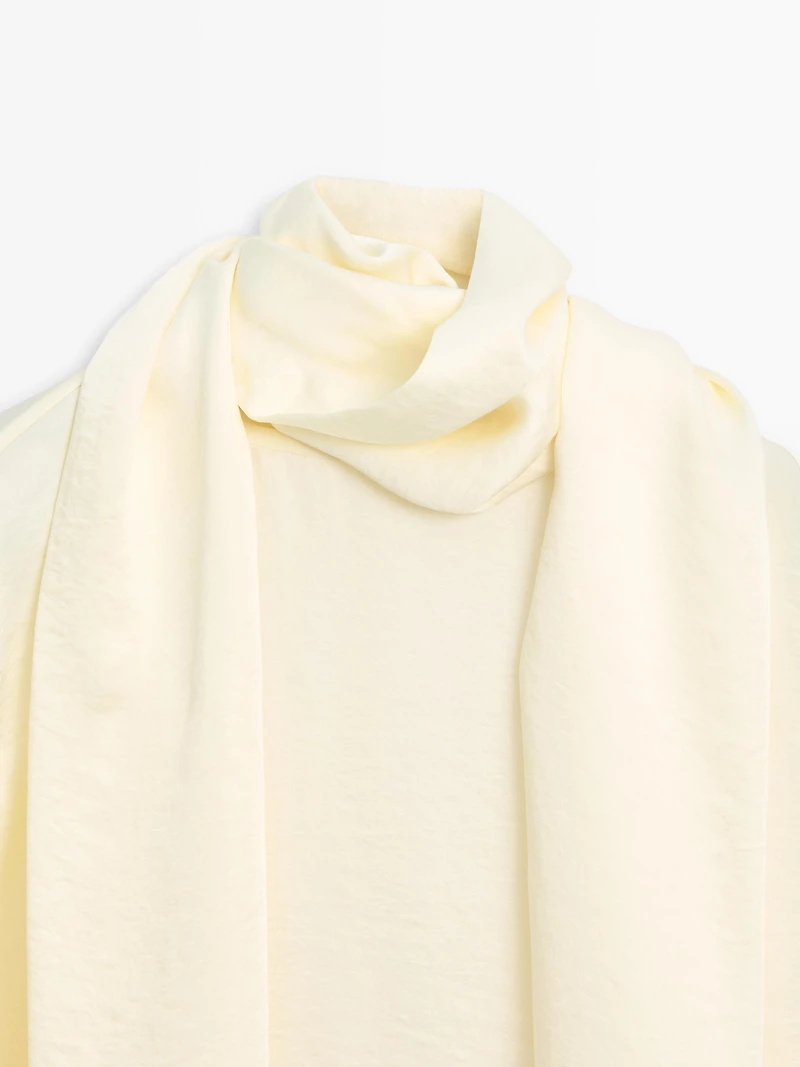 Blouse fluide foulard - STUDIO