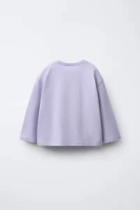 BASIC EMBROIDERED HEART T-SHIRT