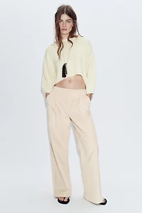 PULL COURT EN MAILLES