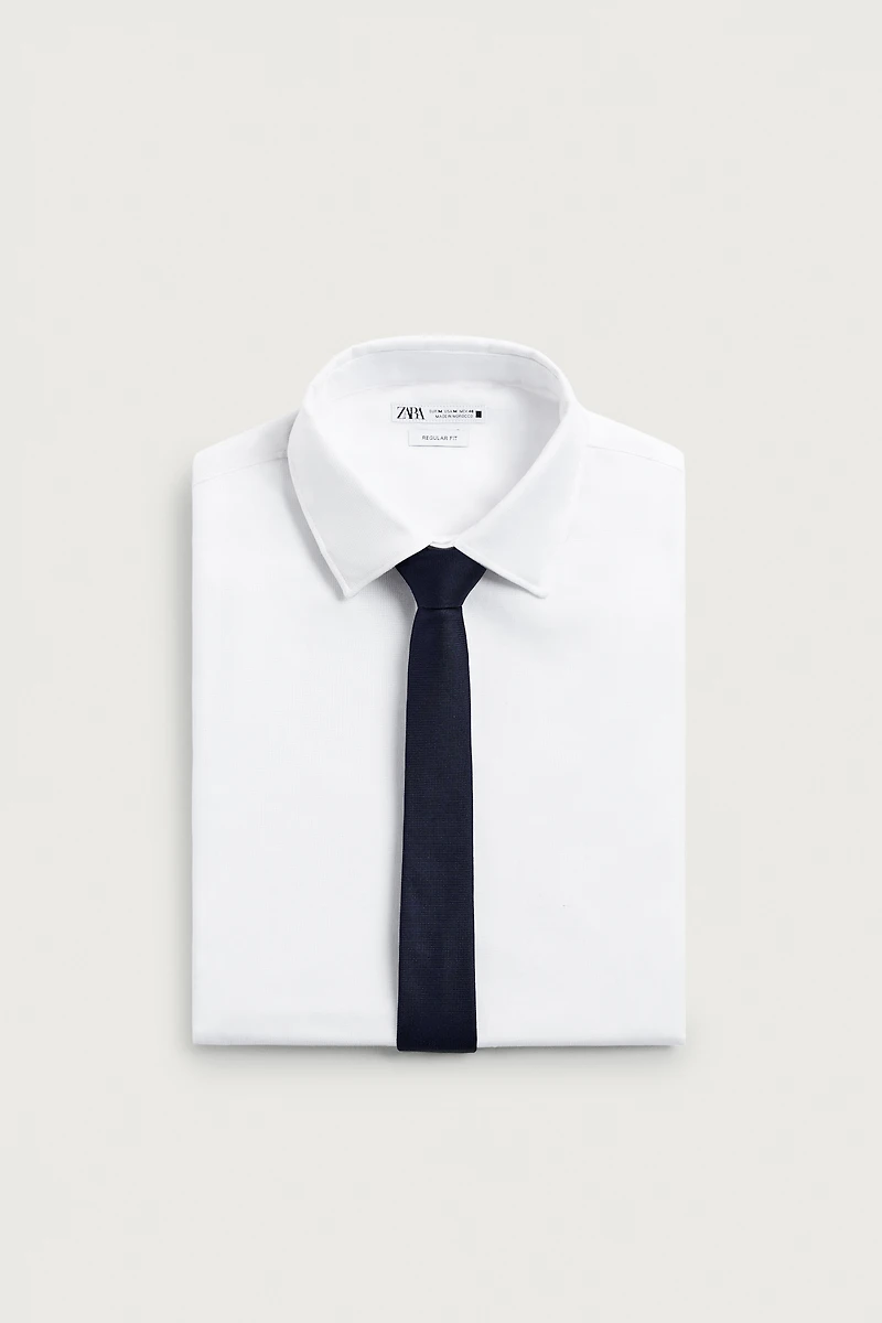 100% SILK SLIM TIE