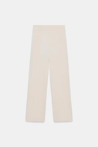 PIN TUCK STRAIGHT LEG PANTS