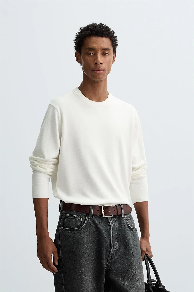 COTTON-HEMP SWEATER