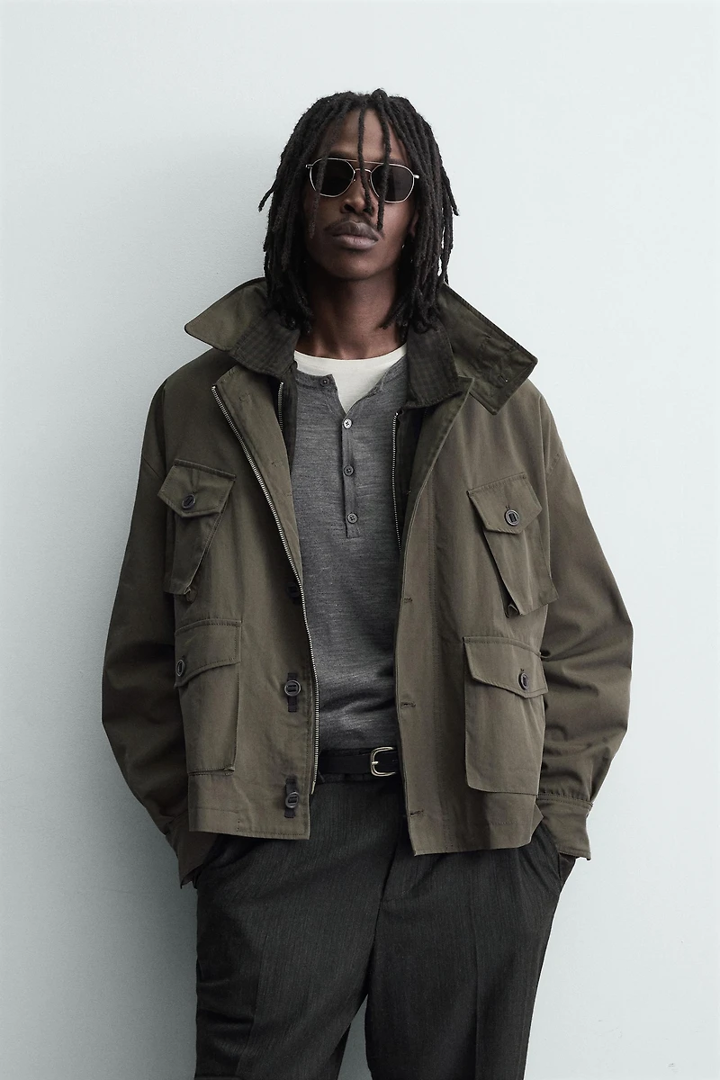 LIGHTWEIGHT POCKET JACKET