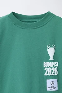 UEFA CHAMPIONS LEAGUE ® PRINTED T-SHIRT