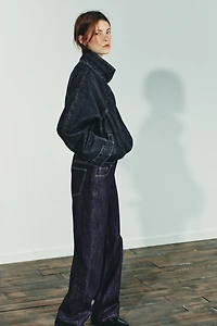 TRF BATWING SLEEVE DENIM JACKET