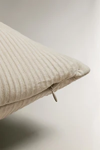 HOUSSE DE COUSSIN ÉDREDON FRONCÉ