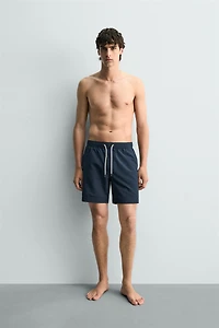LONG SEERSUCKER SWIMSUIT