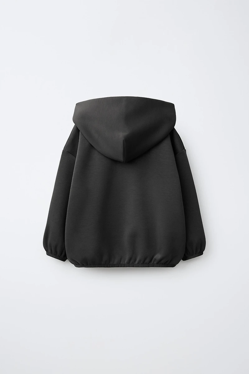 INTERLOCK ZIP SWEATSHIRT