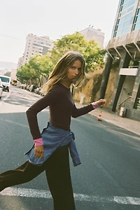 DOUBLE CONTRAST T-SHIRT