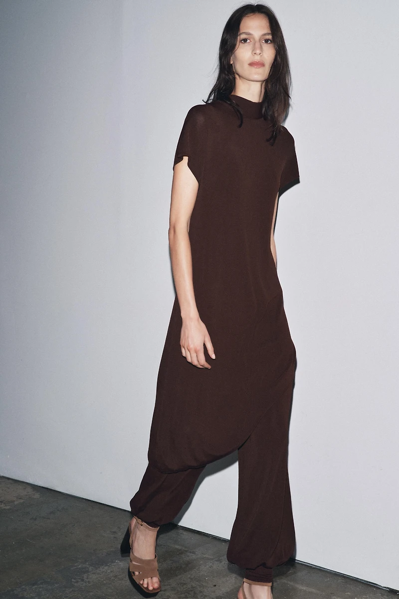 PANTALON EN MAILLE BOUFFANT