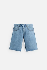 BERMUDA EN DENIM BAGGY FIT