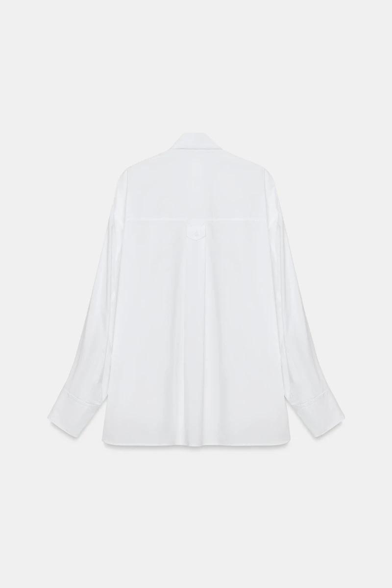 OVERSIZED POPLIN SHIRT