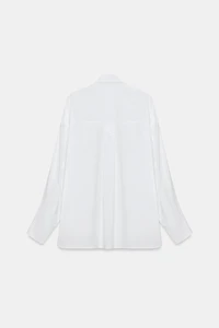 OVERSIZED POPLIN SHIRT
