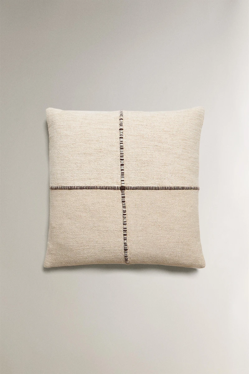 LINED THROW PILLOW COVER