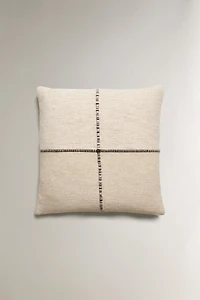 LINED THROW PILLOW COVER