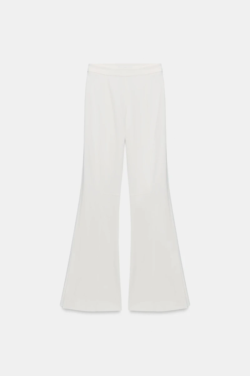 ZW COLLECTION FLARE PANTS WITH VENTS