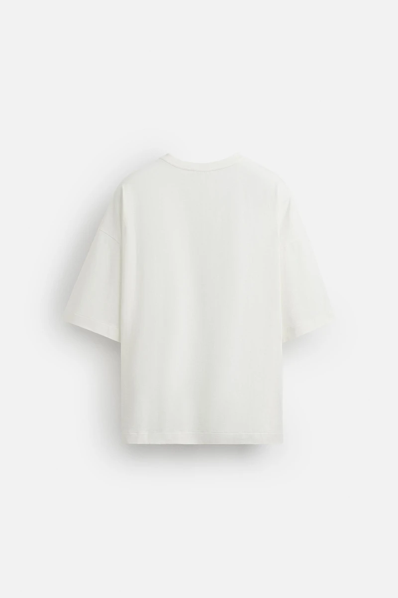 T-SHIRT À INSCRIPTION IMPRIMÉE