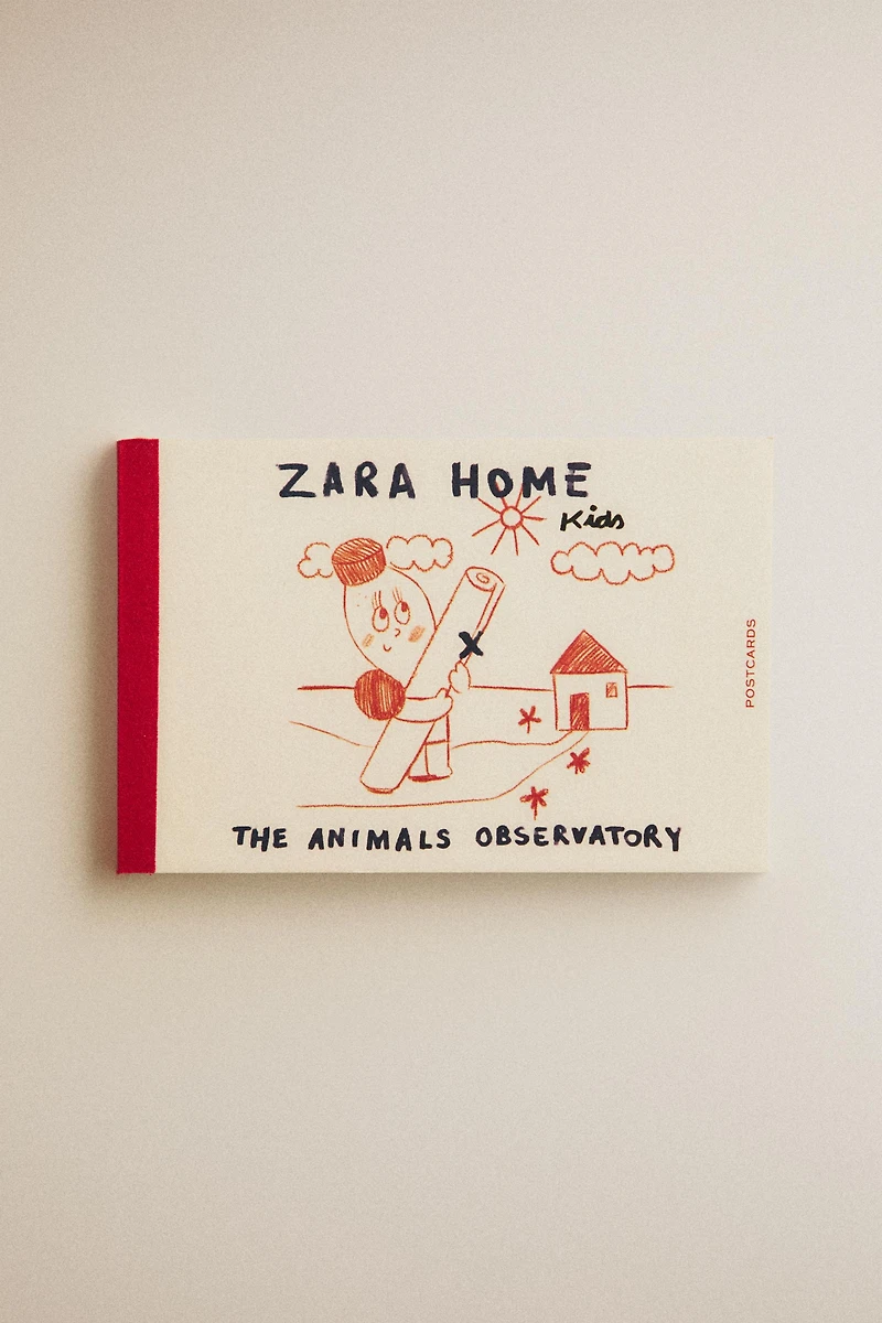 LIMONCELLA X THE ANIMALS OBSERVATORY POSTCARD NOTEBOOK