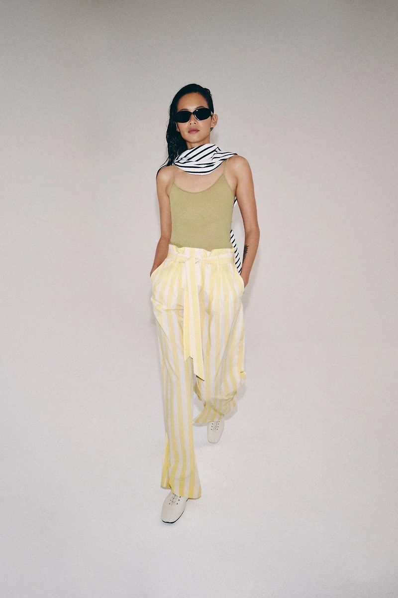 ZW COLLECTION STRIPED PAJAMA PANTS
