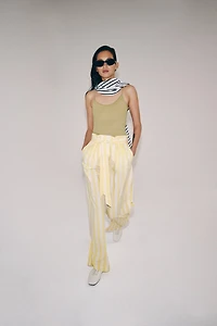 ZW COLLECTION STRIPED PAJAMA PANTS