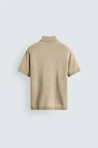 CHEMISE EN MAILLE COUPE DÉCONTRACTÉE
