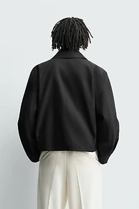TEXTURED ZIP JACKET