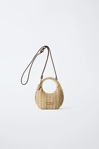 SAC BANDOULIÈRE EFFET RAPHIA