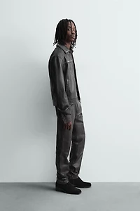 STUDDED LEATHER JACKET