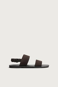 LEATHER STRAP SANDALS