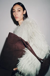 ZW COLLECTION FAUX FUR COAT