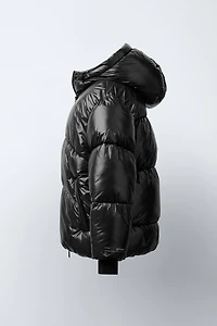 MANTEAU MATELASSÉ À CAPUCHE DÉPERLANT