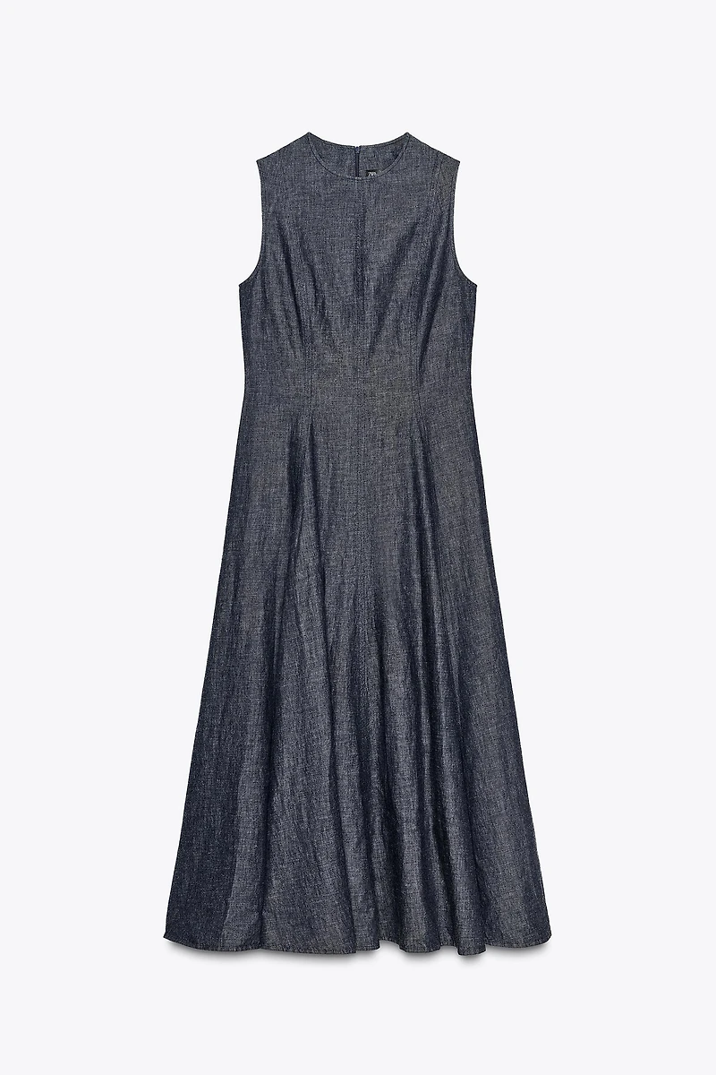 ROBE MI-LONGUE EN DENIM ZW COLLECTION