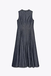 ROBE MI-LONGUE EN DENIM ZW COLLECTION