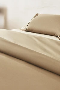 HOUSSE DE COUETTE COTON PERCALE (300 FILS)