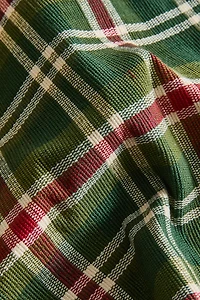 SET DE TABLE À CARREAUX DE NOËL (LOT DE 2)