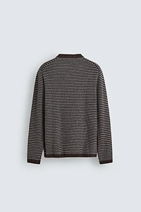STRIPED WOOL BLEND JUMPER
