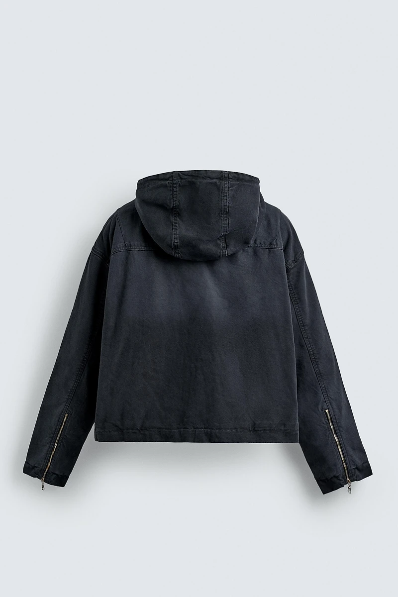 STRUCTURED BOXY FIT JACKET