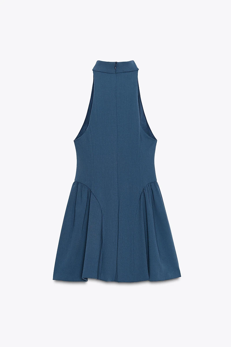 HALTER SHORT DRESS