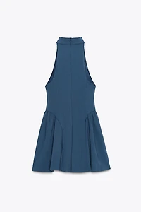 HALTER SHORT DRESS