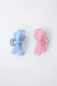 LOT DE DEUX PINCES À NŒUDS