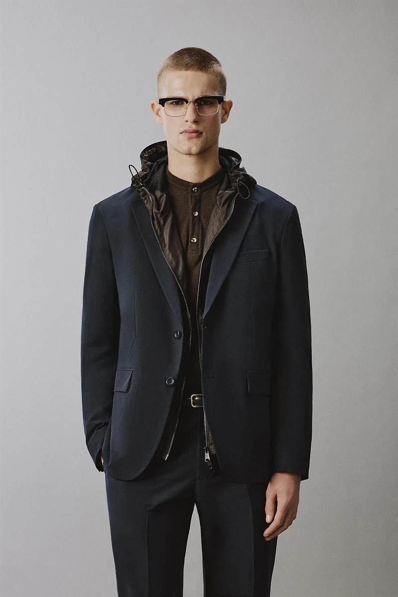 NON-IRON TECHNICAL SUIT JACKET