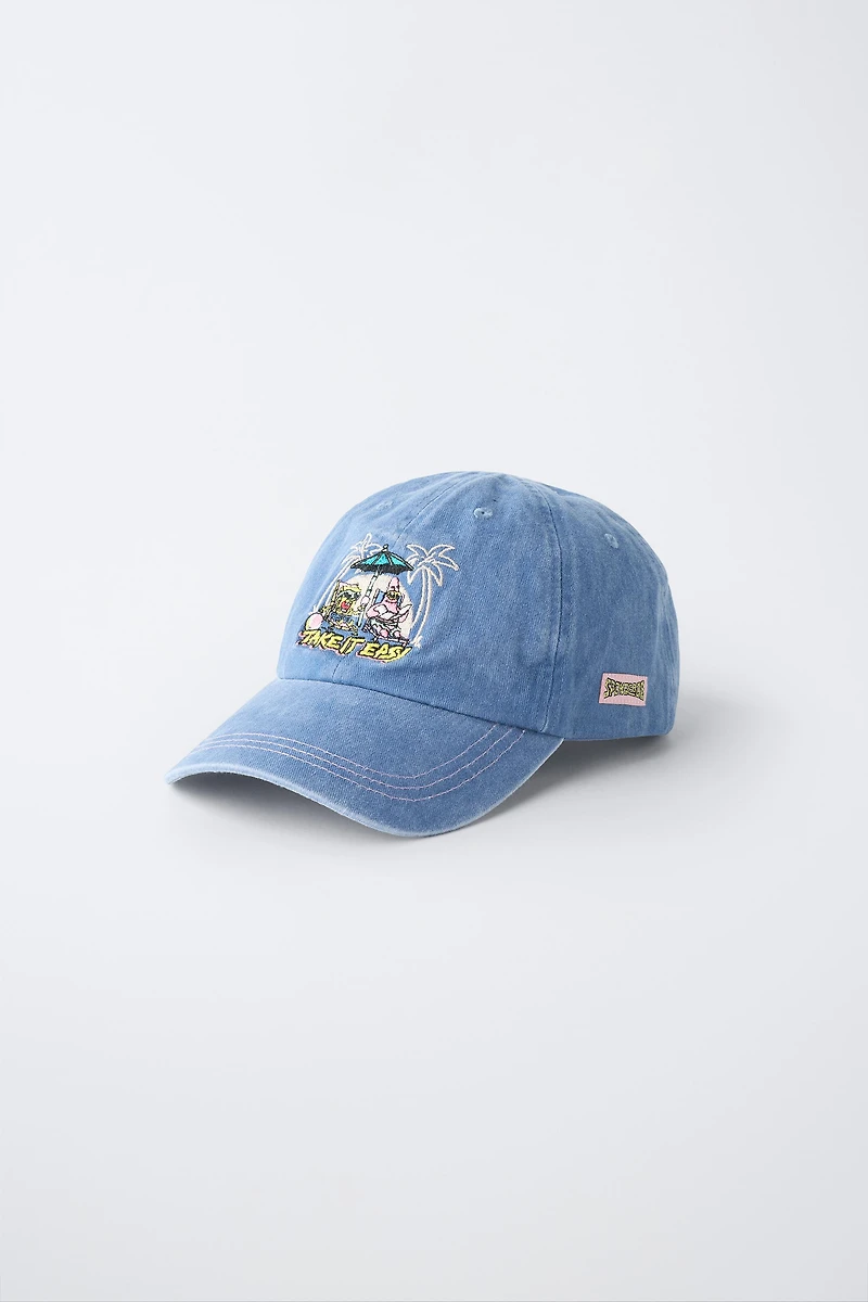 CASQUETTE BRODÉE BOB L'ÉPONGE © NICKELODEON