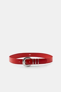 CEINTURE 100% CUIR À TRIPLE PASSANT